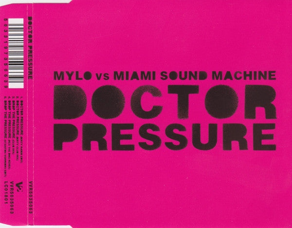 Mylo vs. Miami Sound Machine : Doctor Pressure (CD, Maxi)