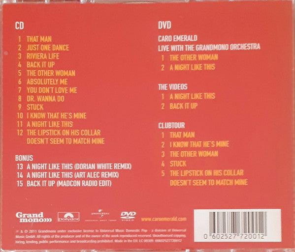 Caro Emerald : Deleted Scenes From The Cutting Room Floor (CD, Album + DVD-V + Dlx)