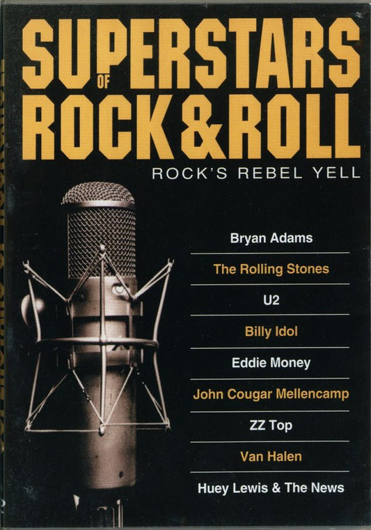 Various : Superstars Of Rock&Roll - Rock's Rebel Yell (DVD-V, Comp, NTSC)
