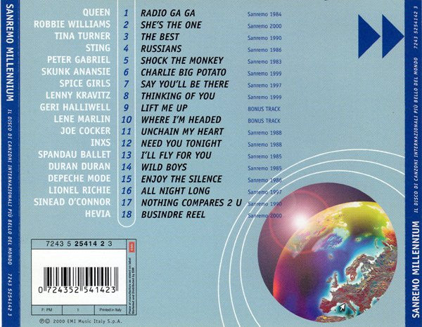 Various : Sanremo Millennium (CD, Comp)