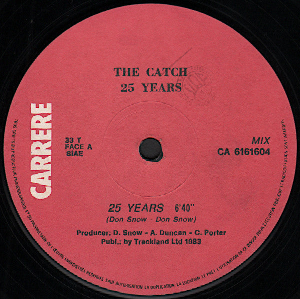 The Catch : 25 Years (12")