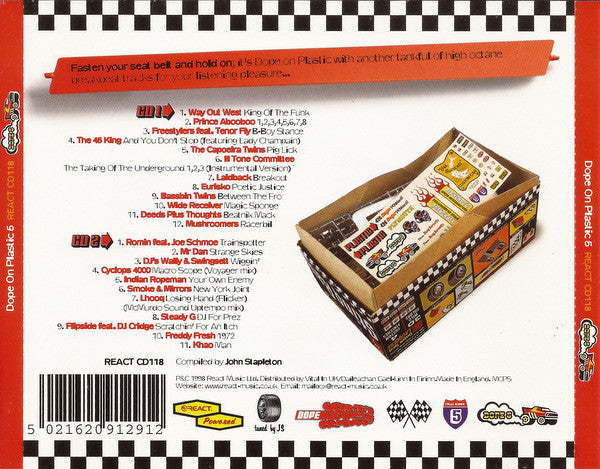 Various : Dope On Plastic! 5 (2xCD, Comp)