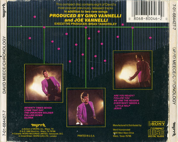 David Meece : Chronology (CD, Album, Comp)
