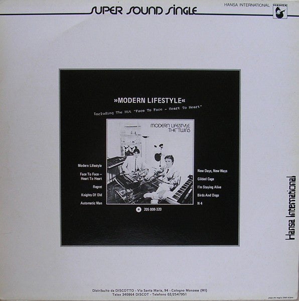 The Twins : Not The Loving Kind / Men Of Destiny · The Loving Dub (12")