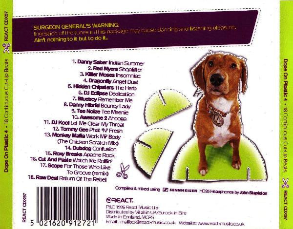 Various : Dope On Plastic! 4 (CD, Comp, Mixed)