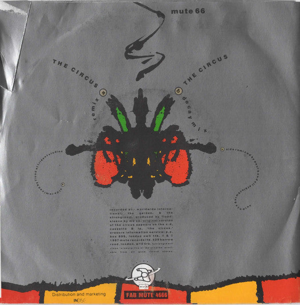 Erasure : The Circus (Remix) (7")