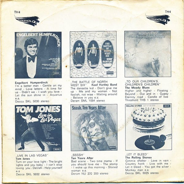 The Moody Blues : Question / Candle Of Life (7", Single)