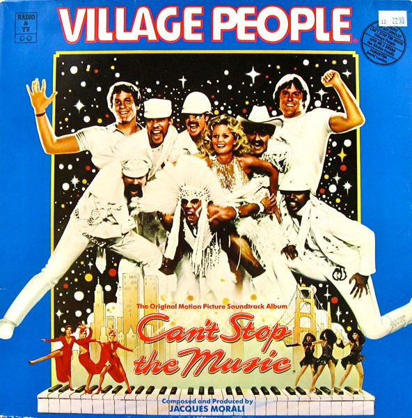 Village People : Can't Stop The Music - The Original Motion Picture Soundtrack Album (LP, Album, Gat)