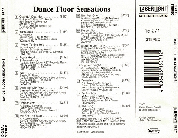 Various : Dance Floor Sensations (CD, Comp)