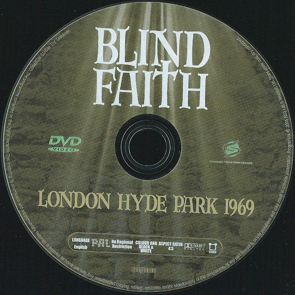Blind Faith (2) : London Hyde Park 1969 (DVD-V, PAL)