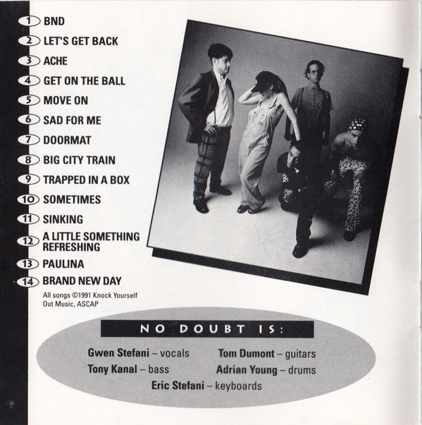 No Doubt : No Doubt (CD, Album, Club)