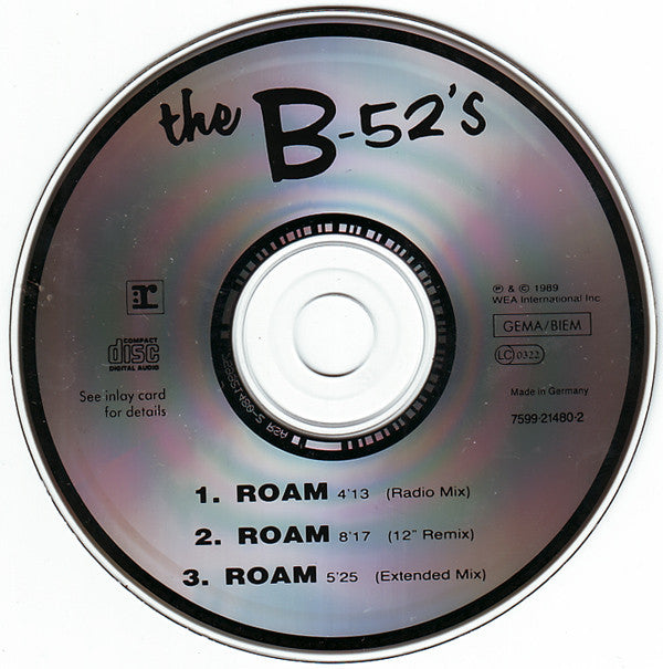 The B-52's : Roam (CD, Maxi)