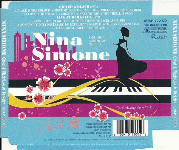 Nina Simone : Gifted & Black / Live At Berkeley (CD, Comp, RM)