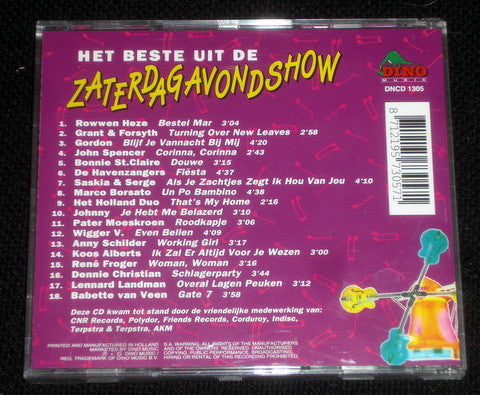 Various : Het Beste Uit De Zaterdagavondshow (CD, Comp)