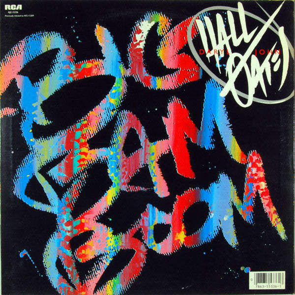 Daryl Hall & John Oates : Big Bam Boom (LP, Album, RE)