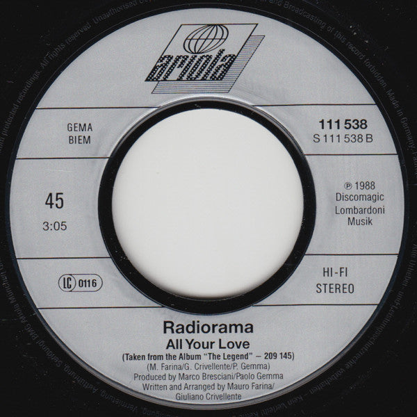 Radiorama : ABCD (7", Single)