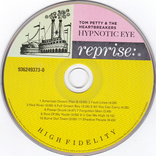 Tom Petty And The Heartbreakers : Hypnotic Eye (CD, Album, Gat)