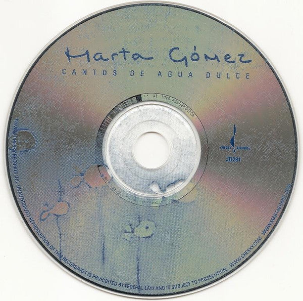 Marta Gómez : Cantos De Agua Dulce (CD)