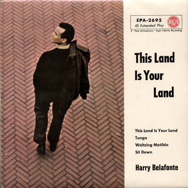 Harry Belafonte : This Land Is Your Land (7", EP)