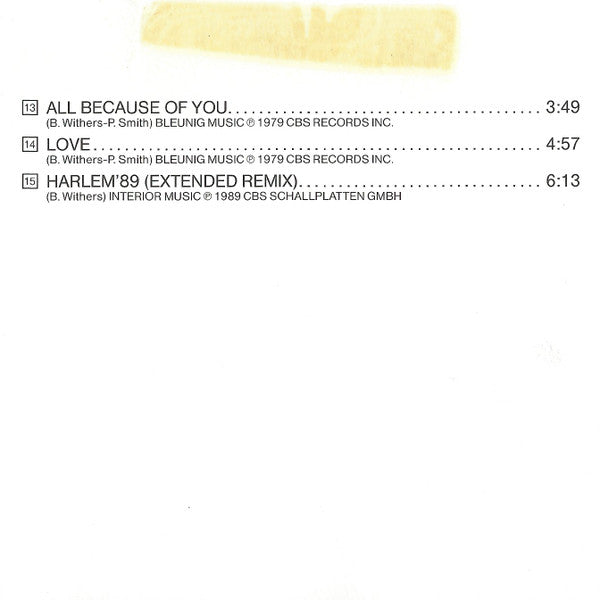 Bill Withers : Collection Gold (CD, Comp)