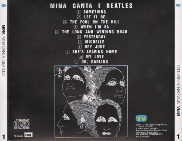Mina (3) : Mina Canta I Beatles (CD, Album, RE)