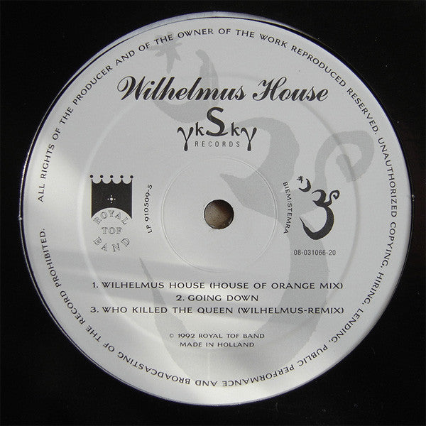 Royal Tof Band : Wilhelmus House (12")