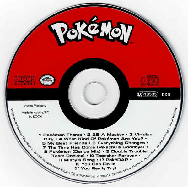 John Loeffler : Pokémon - 2BA Master (CD, Album, Enh)