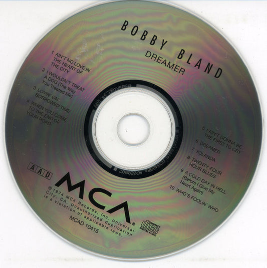 Bobby Bland : Dreamer (CD, Album, RE)