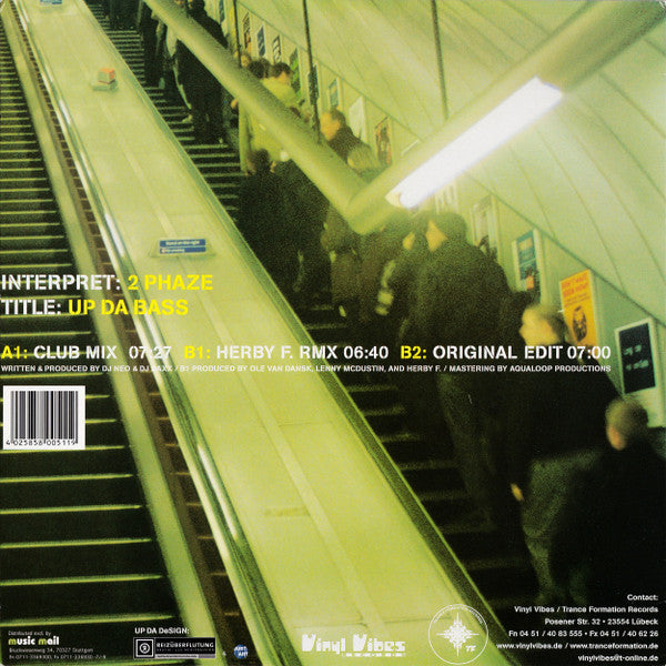 2 Phaze : Up Da Bass (12")