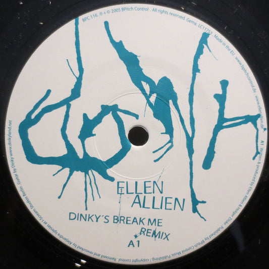 Ellen Allien : Down Rmx (Part 3) (12")