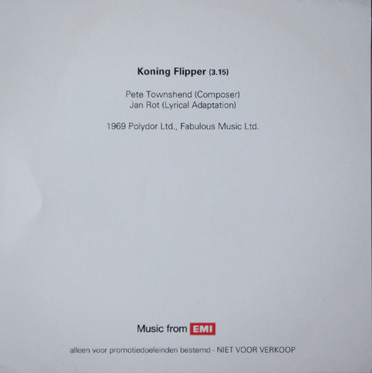Di-Rect : Koning Flipper (CD, Single, Promo)