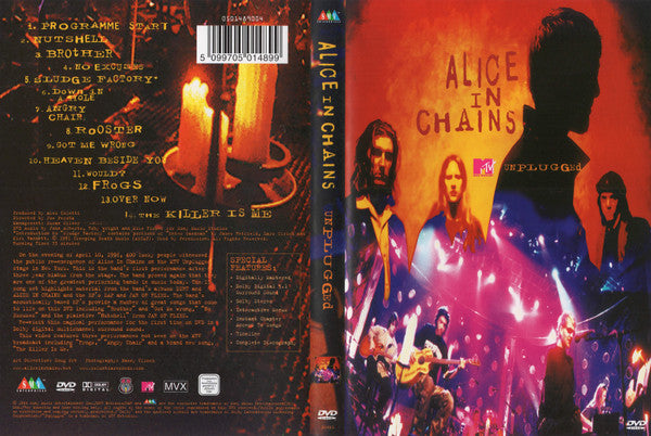 Alice In Chains : MTV Unplugged (DVD-V, RE, RM, PAL, Dol)