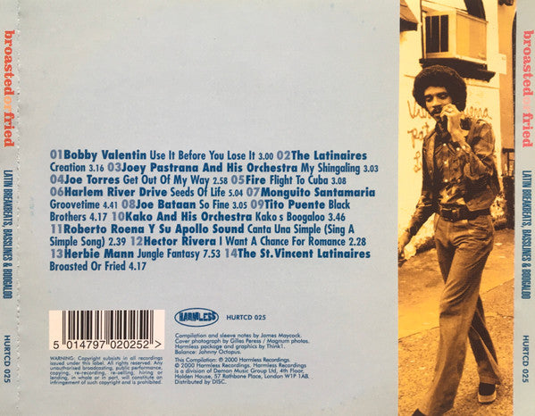 Various : Broasted Or Fried: Latin Breakbeats, Basslines & Boogaloo (CD, Comp)