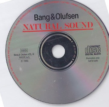 Various : Bang & Olufsen Vol. III - Natural Sound (CD, Comp, Promo)