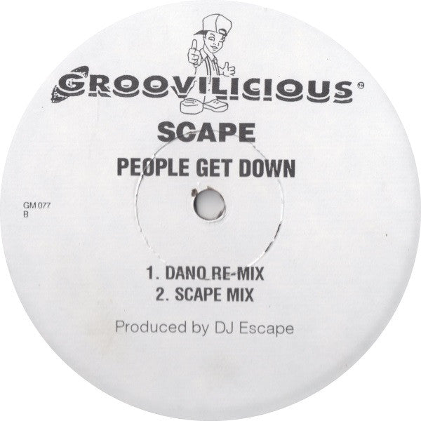 DJ Escape : People Get Down (12", Promo)