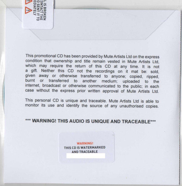 Erasure : The Violet Flame (CDr, Album, Promo, Wat)