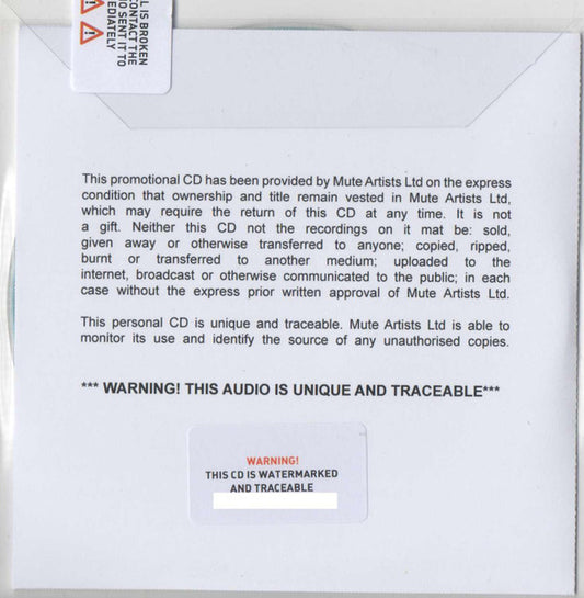 Erasure : The Violet Flame (CDr, Album, Promo, Wat)