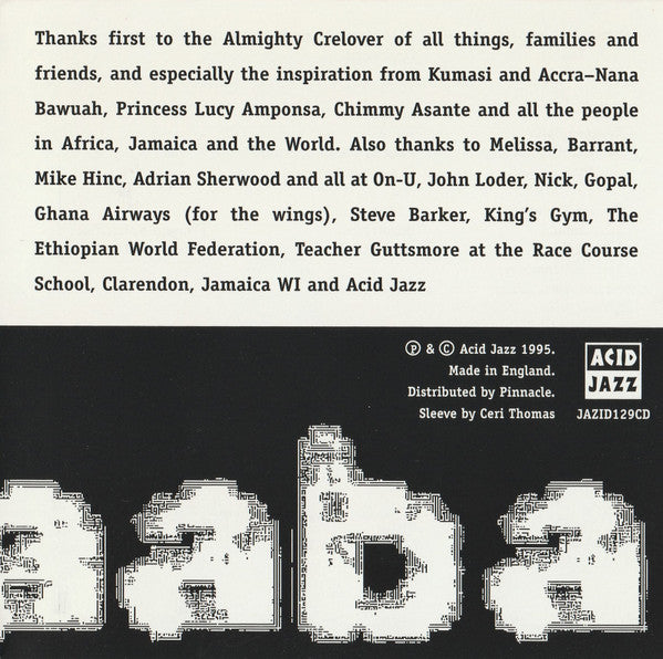 African Head Charge : Akwaaba (CD, Album)