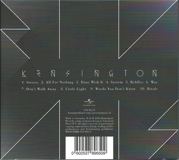 Kensington : Rivals (CD, Album, Ltd, Dig)