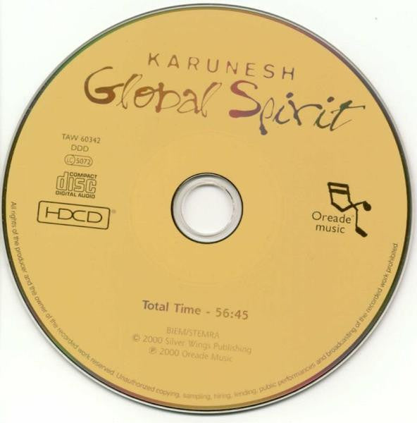 Karunesh : Global Spirit (CD, Album)