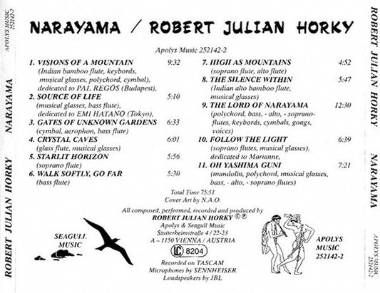 Robert Julian Horky : Narayama (CD, Album)