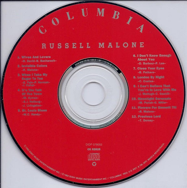 Russell Malone : Russell Malone (CD, Album)