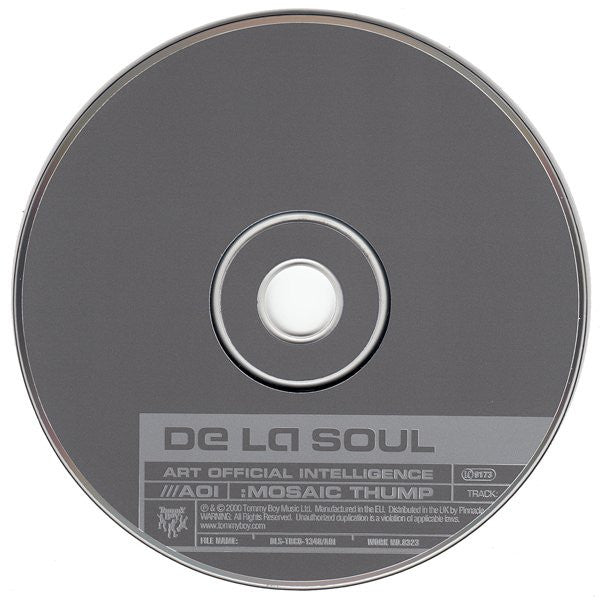 De La Soul : Art Official Intelligence: Mosaic Thump (CD, Album)