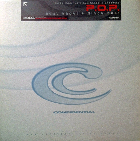 P.O.P. (8) : Next Angel / Disco Beat (12")