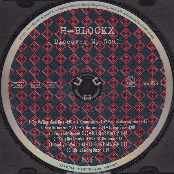 H-Blockx : Discover My Soul (CD, Album)