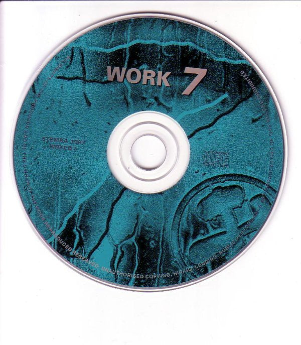 Various : Work 7 (CD, Mixed)