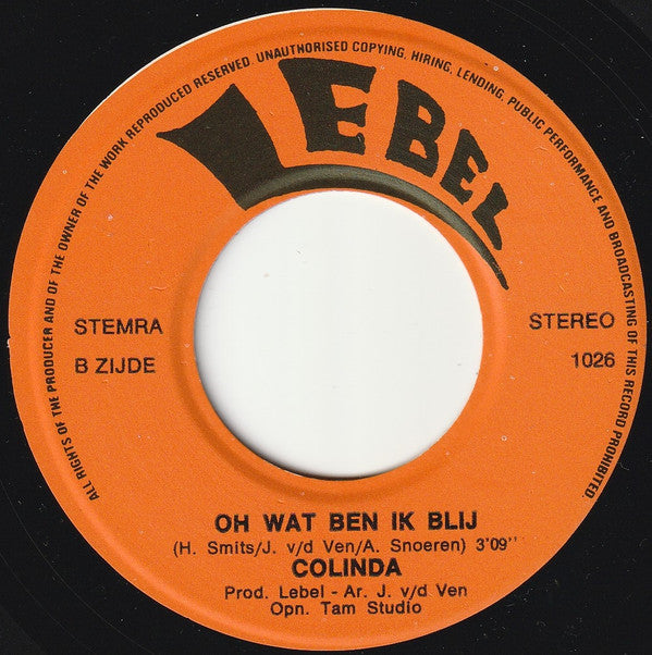 Colinda (2) : Mario (7", Single)