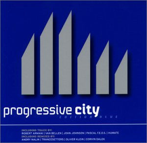 Various : Progressive City Edition Blue (CD, Mixed)