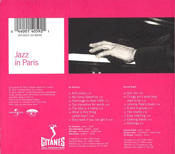 Various : Piano Aux Champs Elysées (CD, Comp, RE, RM, Dig)