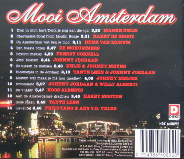 Various : Mooi Amsterdam (4xCD, Comp)